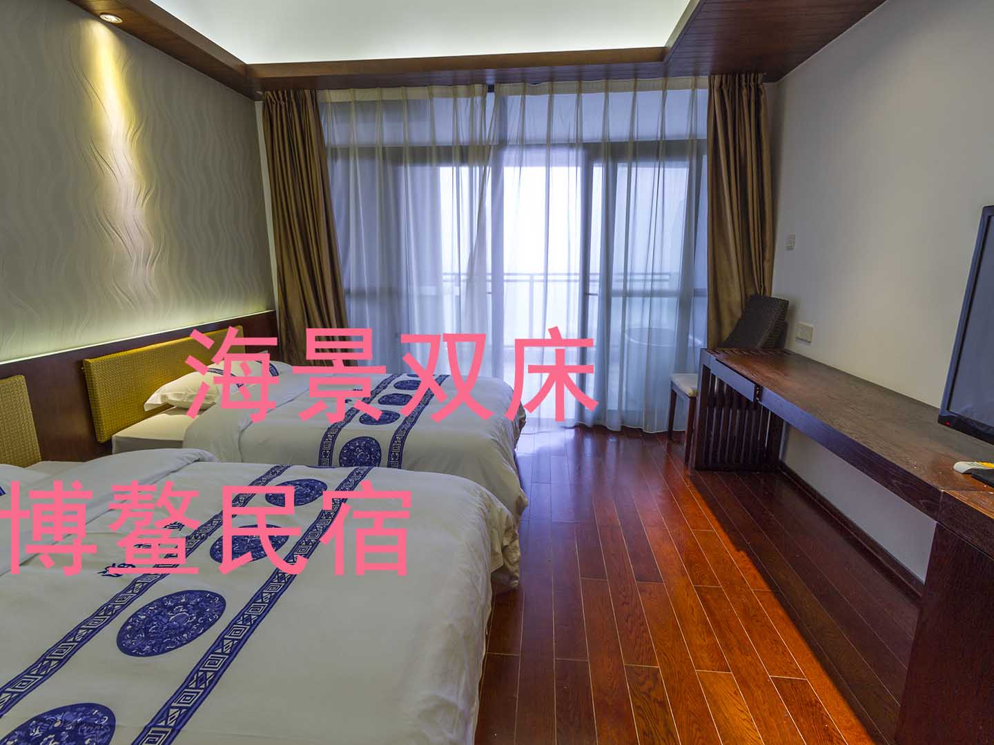 博鳌民宿-博鳌亚洲湾度假酒店双床房 - 海南简游民宿